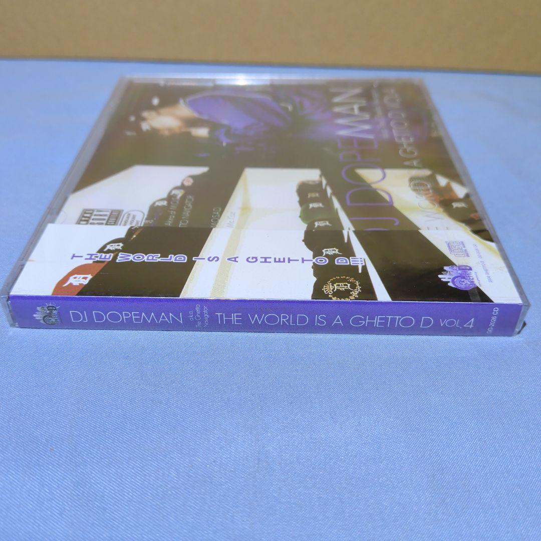 DJ MAN THE WORLD IS A GHETTO D　CD　新品