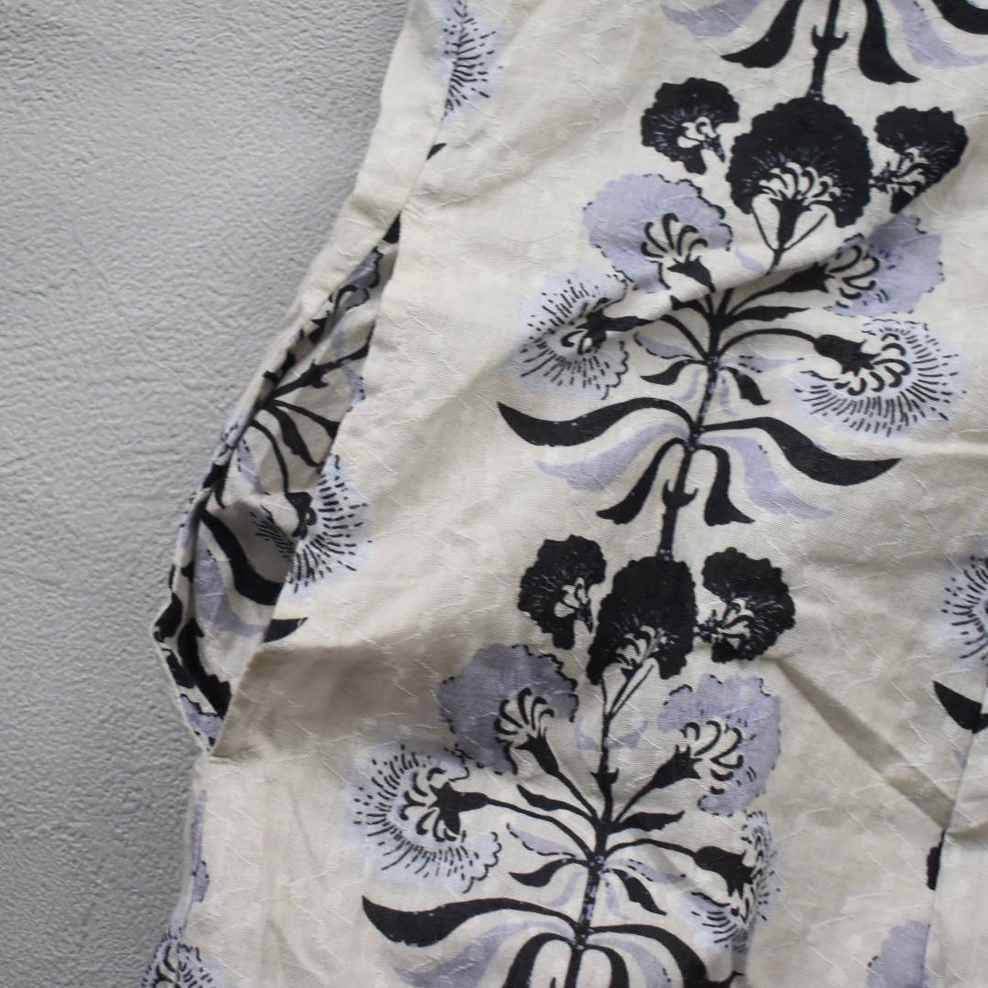 25SS完売 ヌキテパCOTTON JQD COMBI EMB刺繍 マキシワンピ