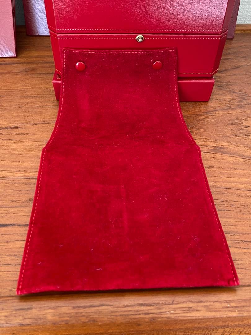 Cartier 時計用ケース ポーチ レターセット ショッパー2枚 カルティエ