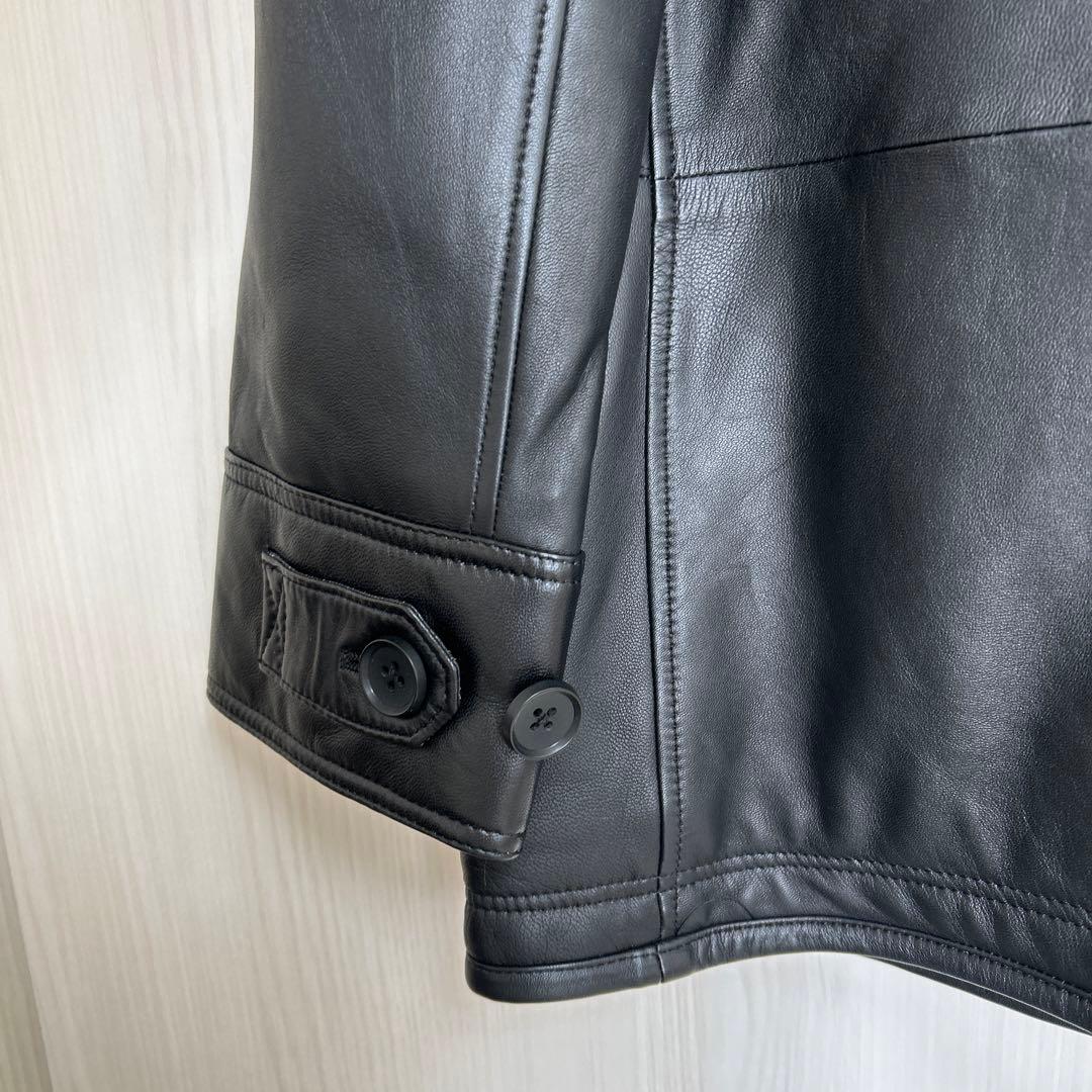 PAGELO パジェロ レザージャケット 黒 Ｍ美品