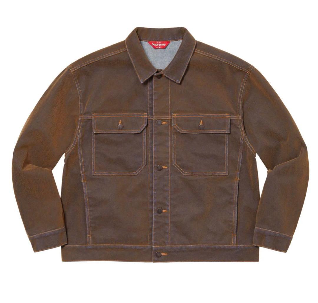 辰哉 　Supreme Flocked Denim セットアップ