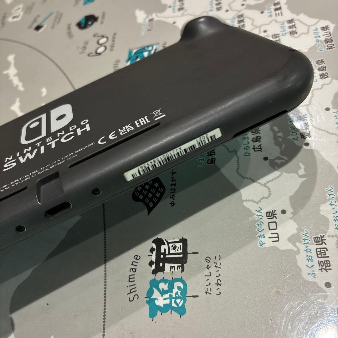 Nintendo Switch Lite グレー　ジャンク品