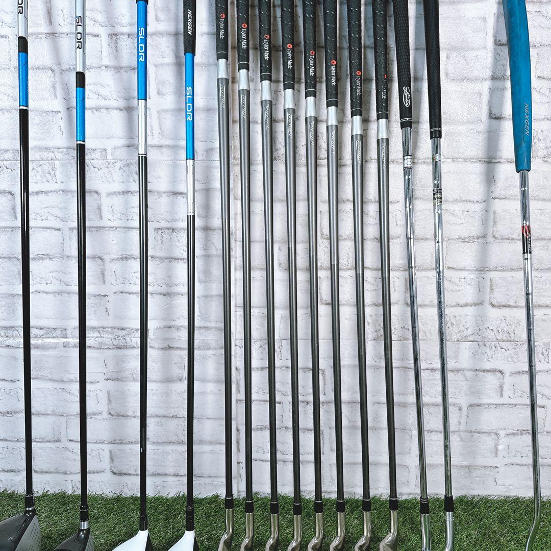 テーラーメイド SLDR メンズゴルフクラブ フルセット 初心者 入門 人気