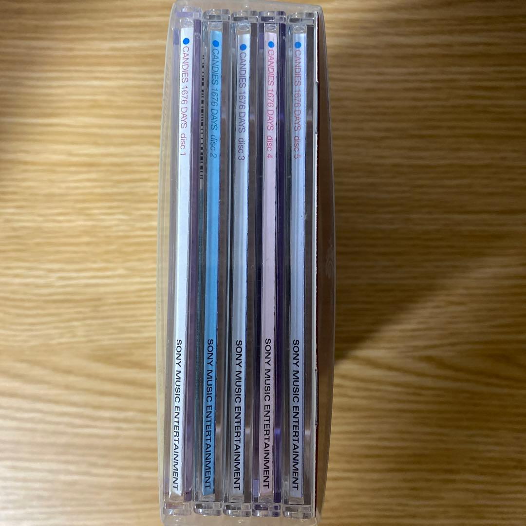 CD5枚組　キャンディーズ(伊藤蘭・田中好子・藤村美樹)1676日 2000年