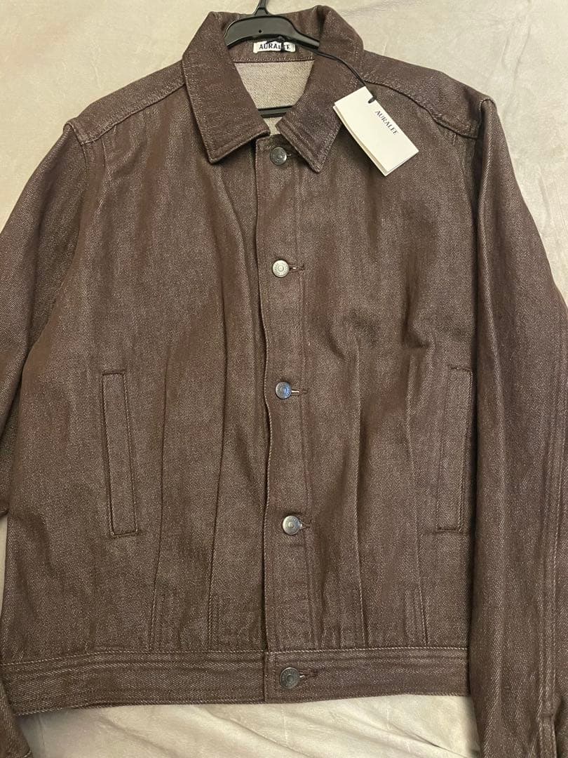 ジャケット・アウター AURALEE HARD TWIST DENIM BLOUZON 3