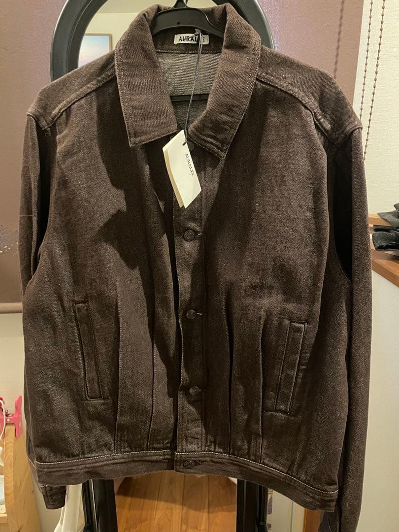 ジャケット・アウター AURALEE HARD TWIST DENIM BLOUZON 3