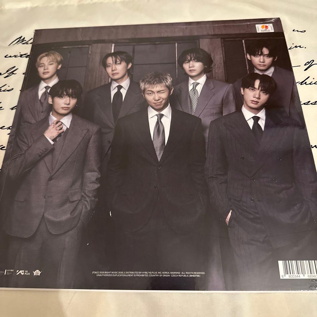 BTS vinyl レコードARIRANG ジンJIN 【新品未開封】