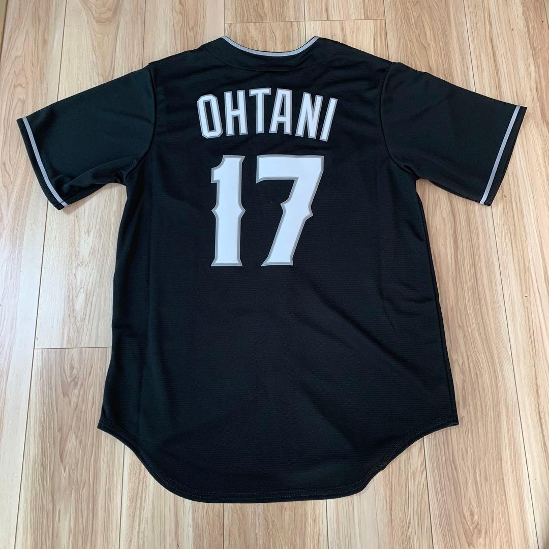 大谷翔平　エンゼルス　ブラック　ユニフォーム　Mサイズ