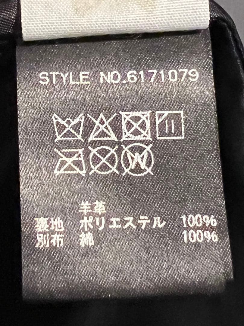 AVIREX レザージャケット70周年記念バッジ付 羊革