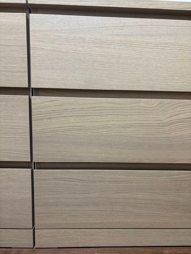 IKEA MALM マルム　チェスト　ホワイトステインオーク