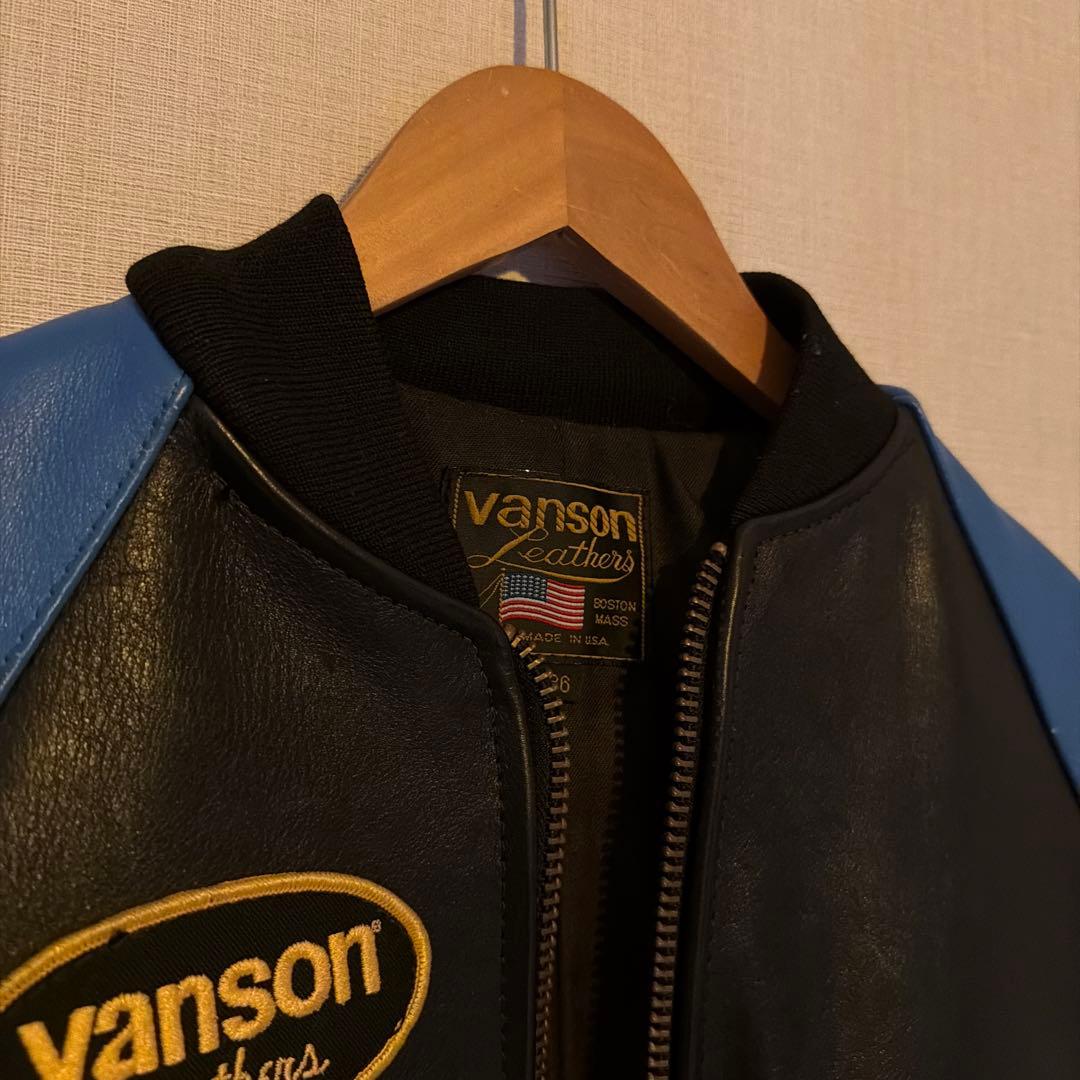 vanson レザー ジャケット 36
