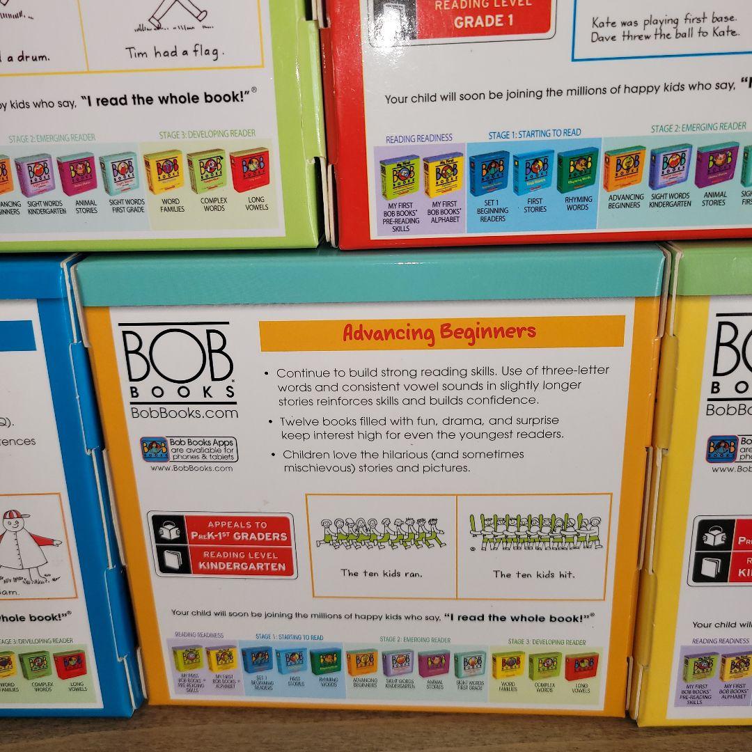 BOB BOOKS セット1〜5 幼児向け英語本