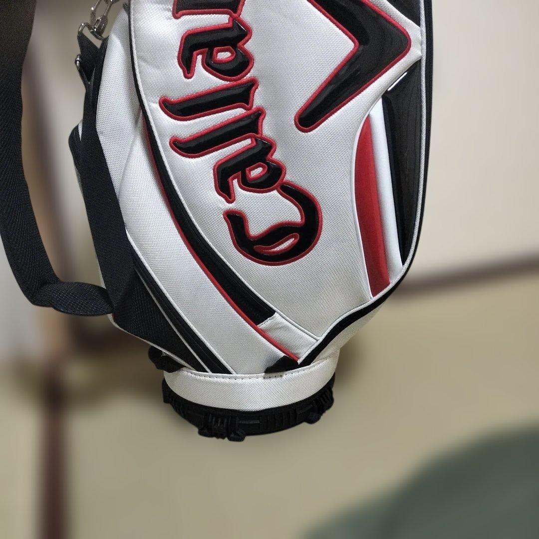 け*ん様 Callaway キャディバッグ ホワイト/レッド