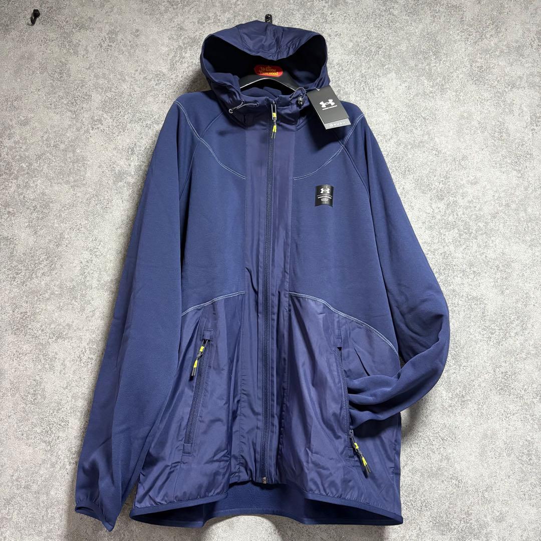 新品　アンダーアーマー 暖かロゴ入りセットアップ「XXLサイズ」