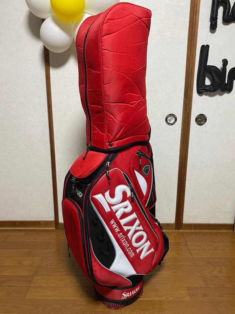 Srixon レッド キャディバッグ