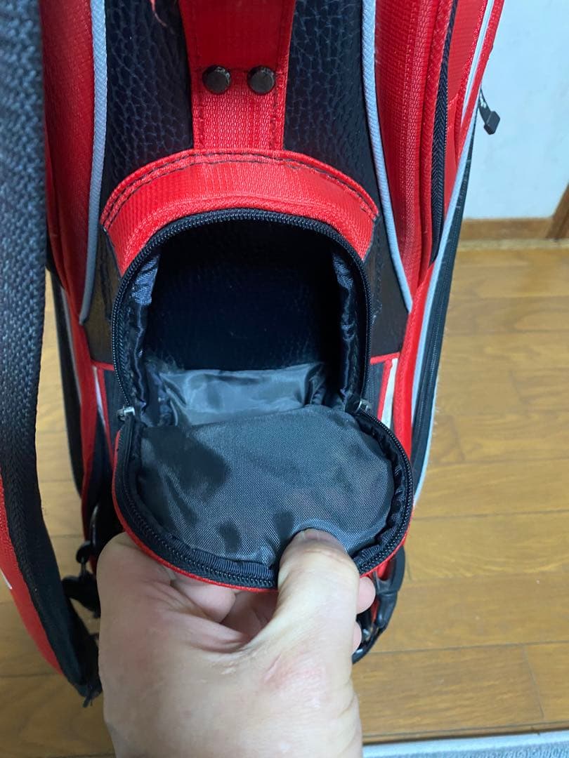 Srixon レッド キャディバッグ