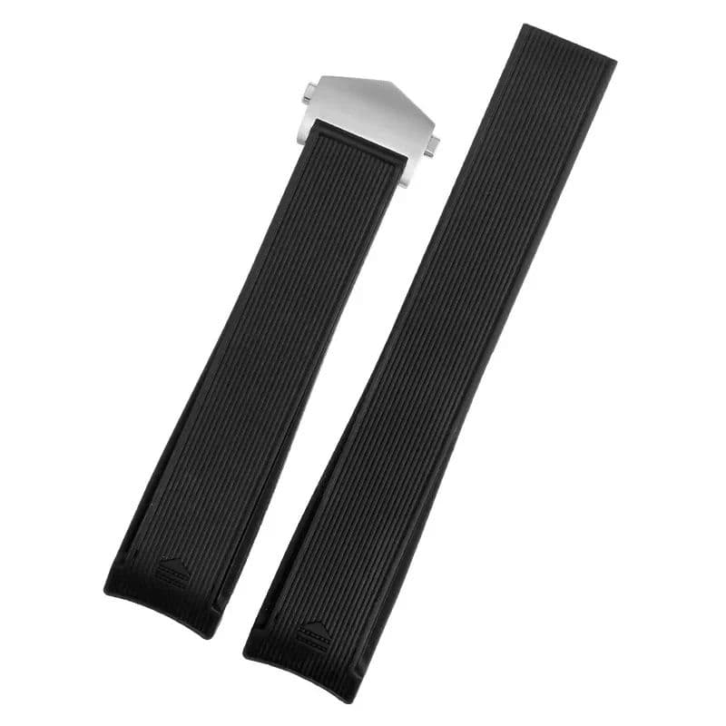 Tag Heuer対応 交換用 ラバーバンド 22mm 腕時計 社外品 ツール付