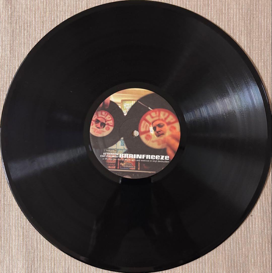 レア盤】DJ SHADOW & CUT CHEMIST-BRAIN FREEZE