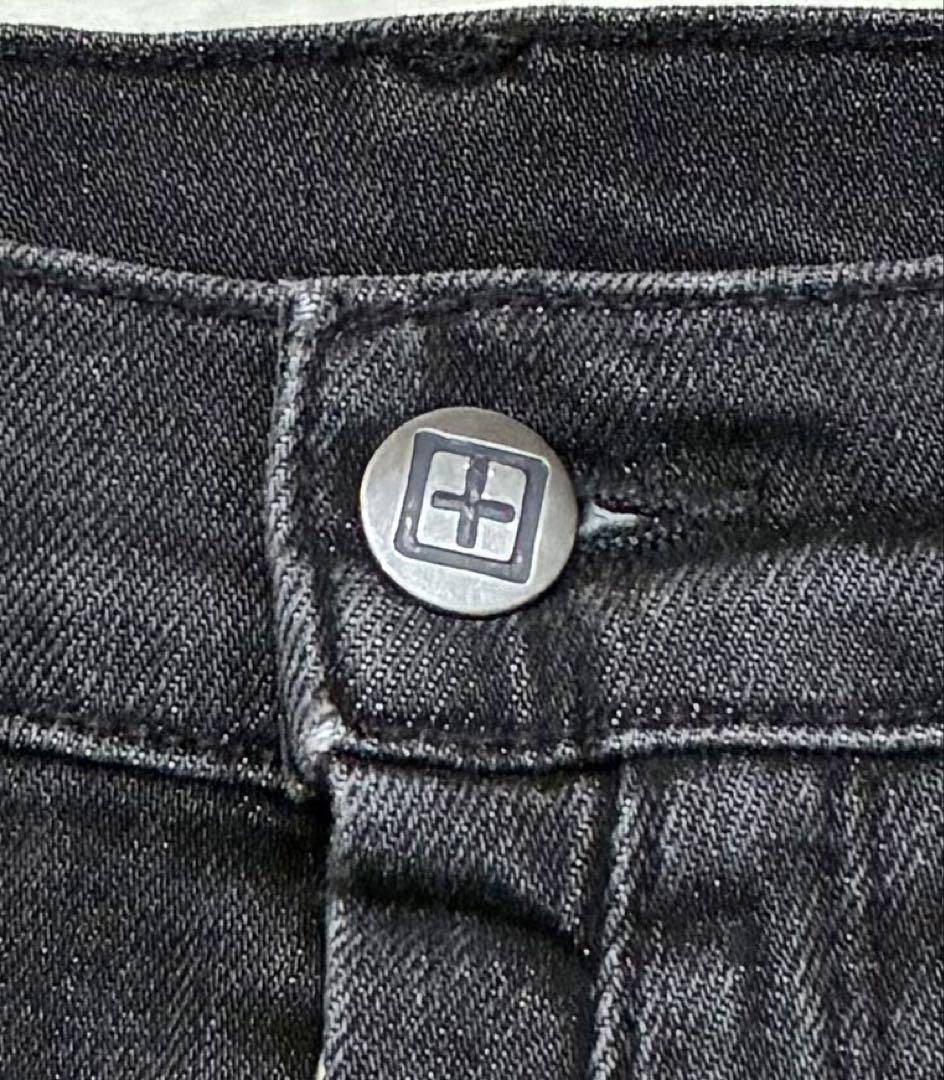 Ksubi スビ USA製 ブラック スキニー デニム ダメージ加工 W32