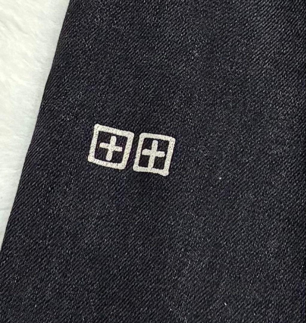 Ksubi スビ USA製 ブラック スキニー デニム ダメージ加工 W32