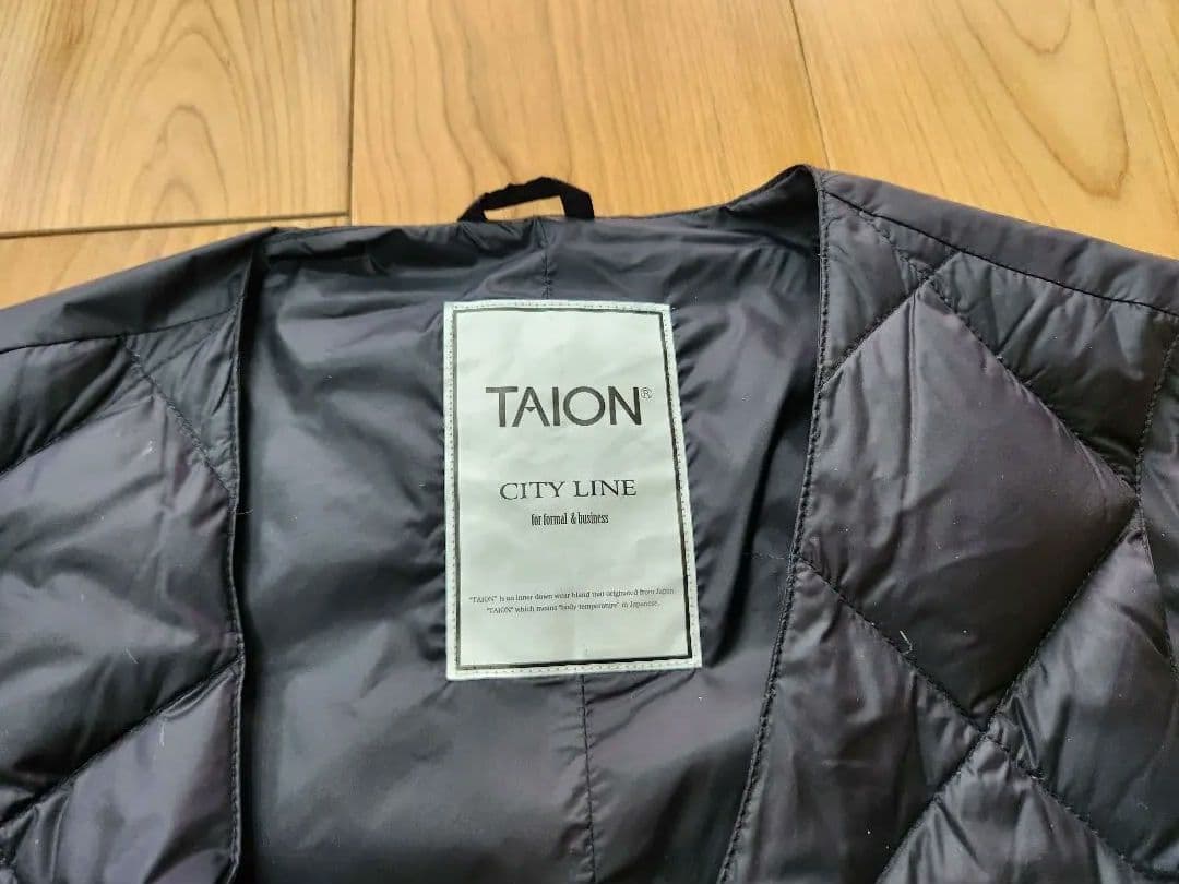 TAION　ダウンベスト　ダブル仕様