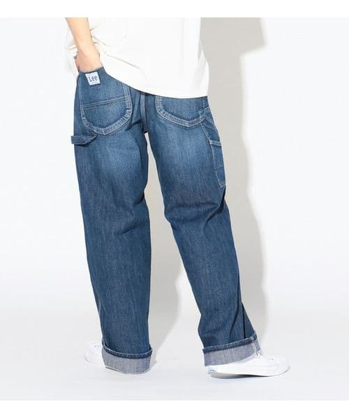 Lee ワイドシルエット デニムパンツ