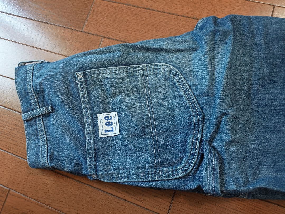 Lee ワイドシルエット デニムパンツ