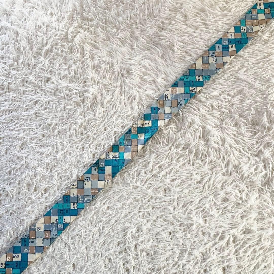 HERMES　エルメス　ボルデュックチェック　Bolduc au Carre