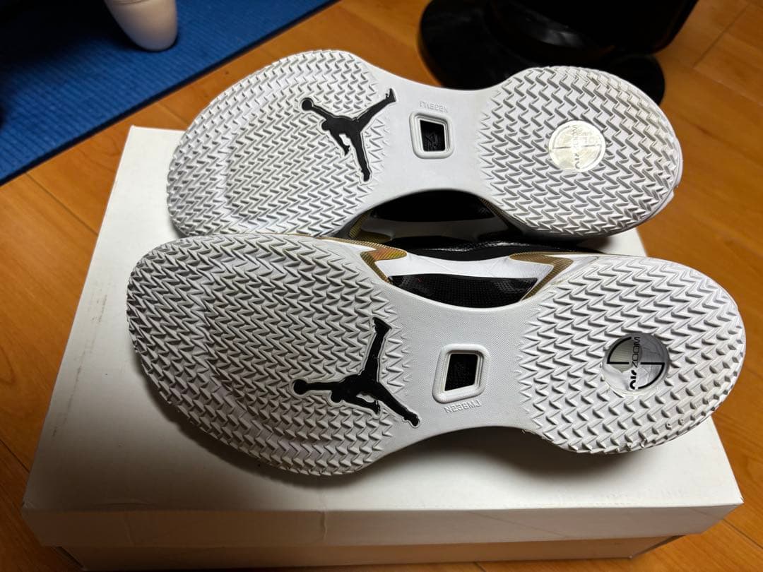 Air Jordan エアジョーダン36超美品✨金カスタム✨27cm黒金希少✨