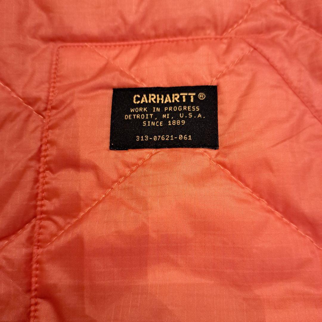 Carhartt ベスト Sサイズ オレンジ