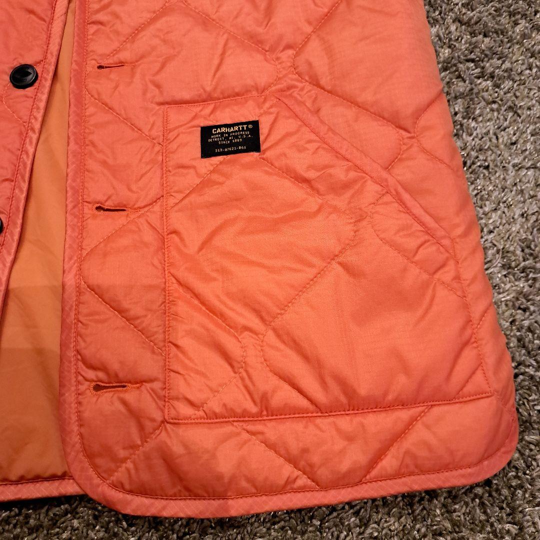 Carhartt ベスト Sサイズ オレンジ