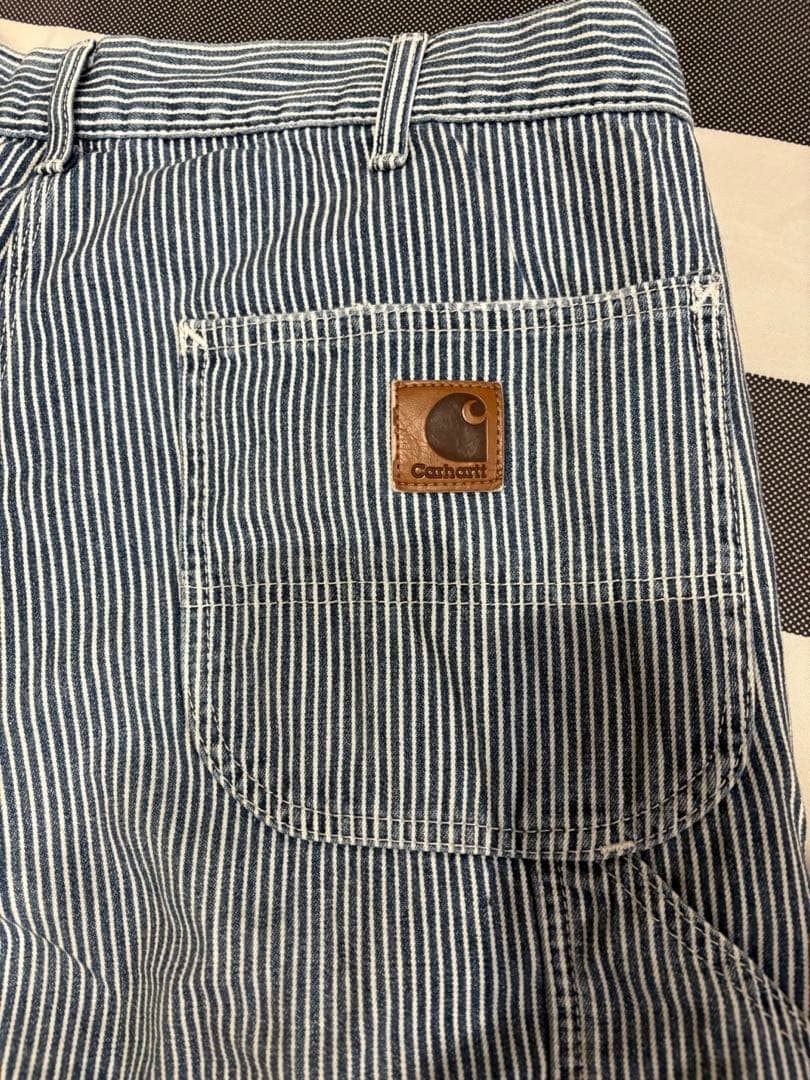 カーハート　Carhartt ヒッコリー　ペインターパンツ　W34