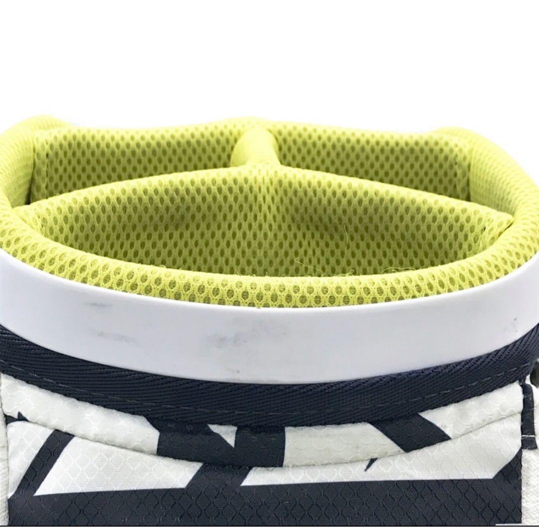 PUMA プーマゴルフ キャディバッグ 総柄 ホワイト系 9型