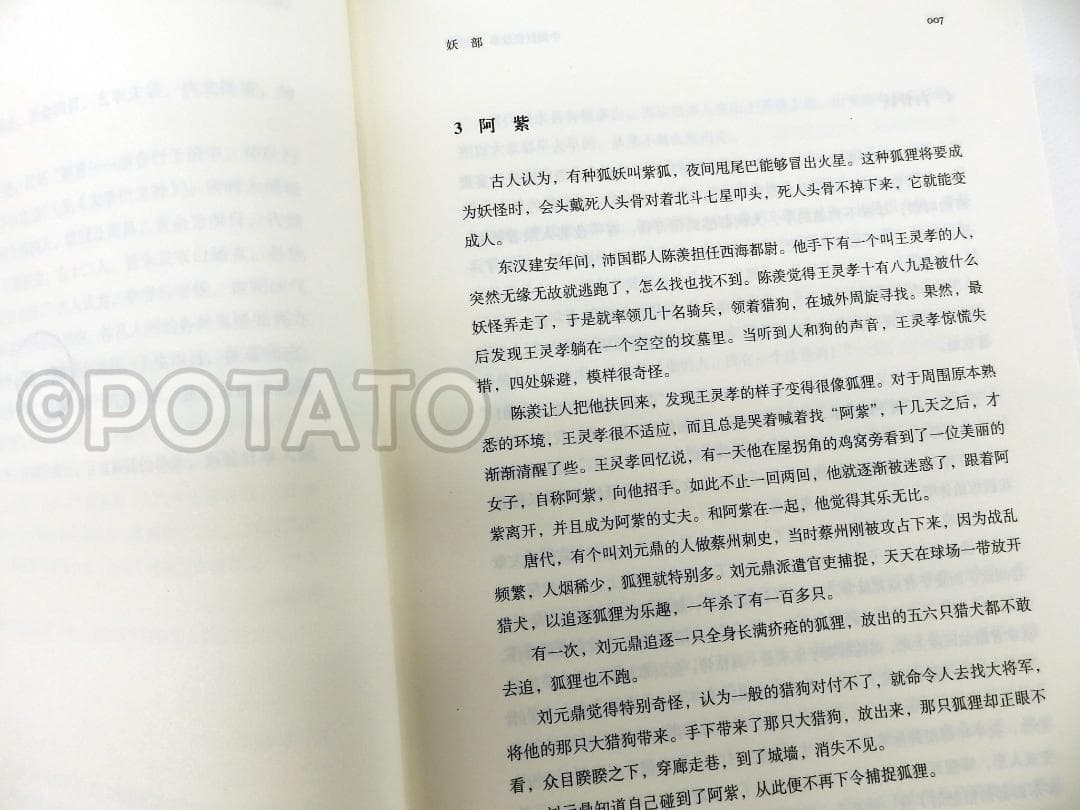 【新品】中国語書籍：中国妖怪故事