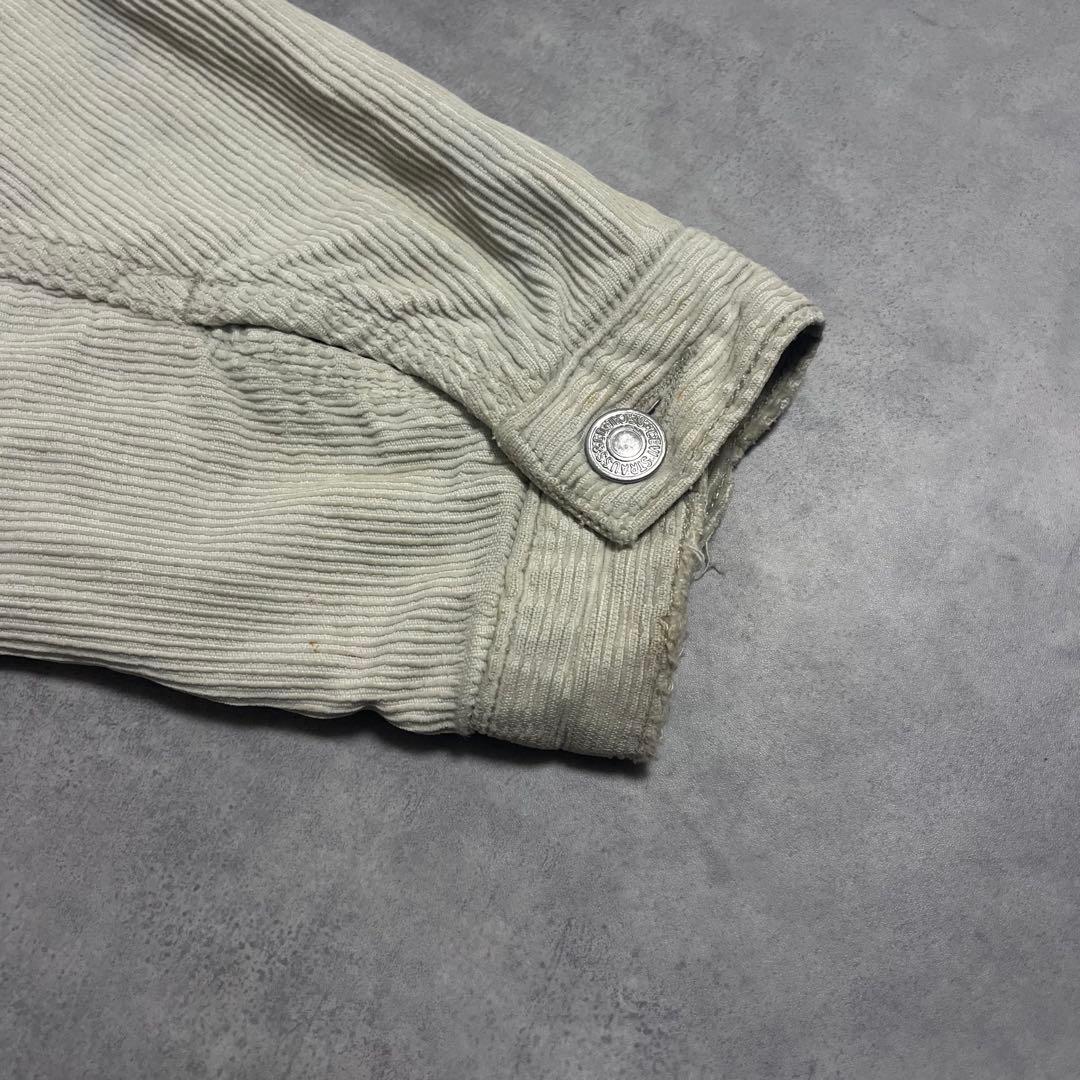 激レア！Levi's コーデュロイトラッカージャケット　裏地キルティング　黒タブ