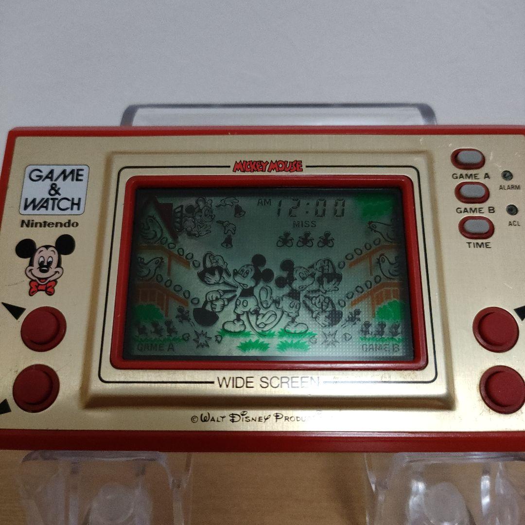ゲーム＆ウォッチ ミッキーマウス　Nintendoニンテンドー　メンテナンス済み