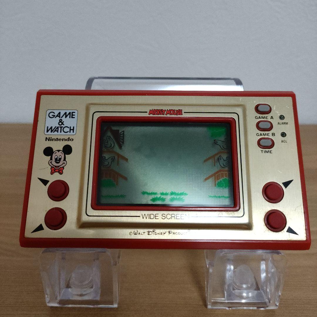 ゲーム＆ウォッチ ミッキーマウス　Nintendoニンテンドー　メンテナンス済み
