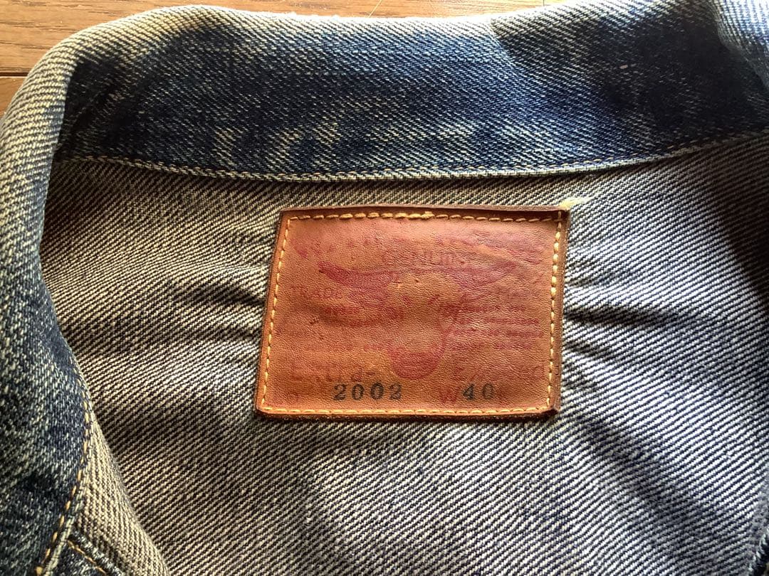 仕上がってます　Warehouse507タイプデニムジャケットサイズ40即戦力