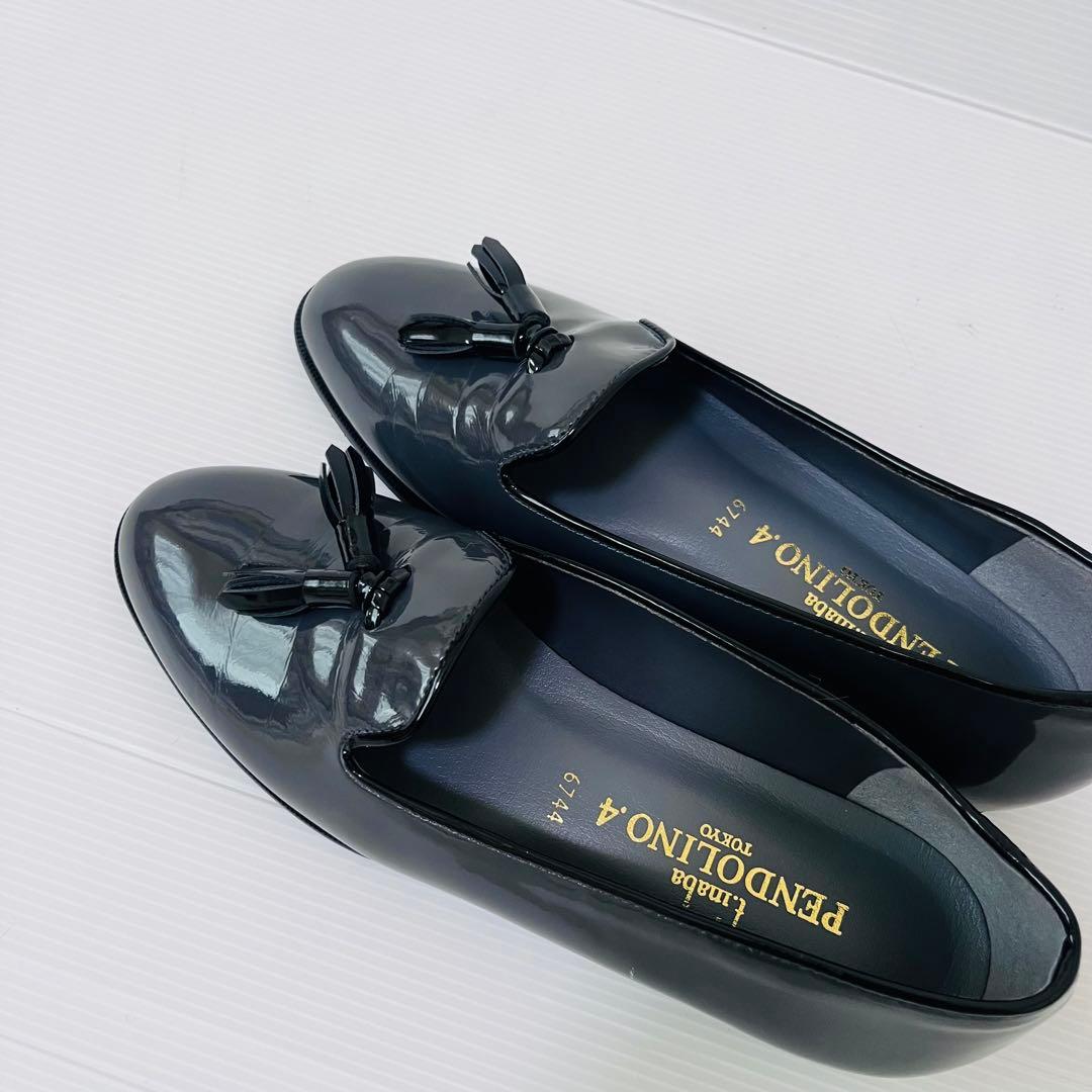 【美品】ティーイナバ イナバ靴　PENDOLINO.4 タッセルパンプス24cm