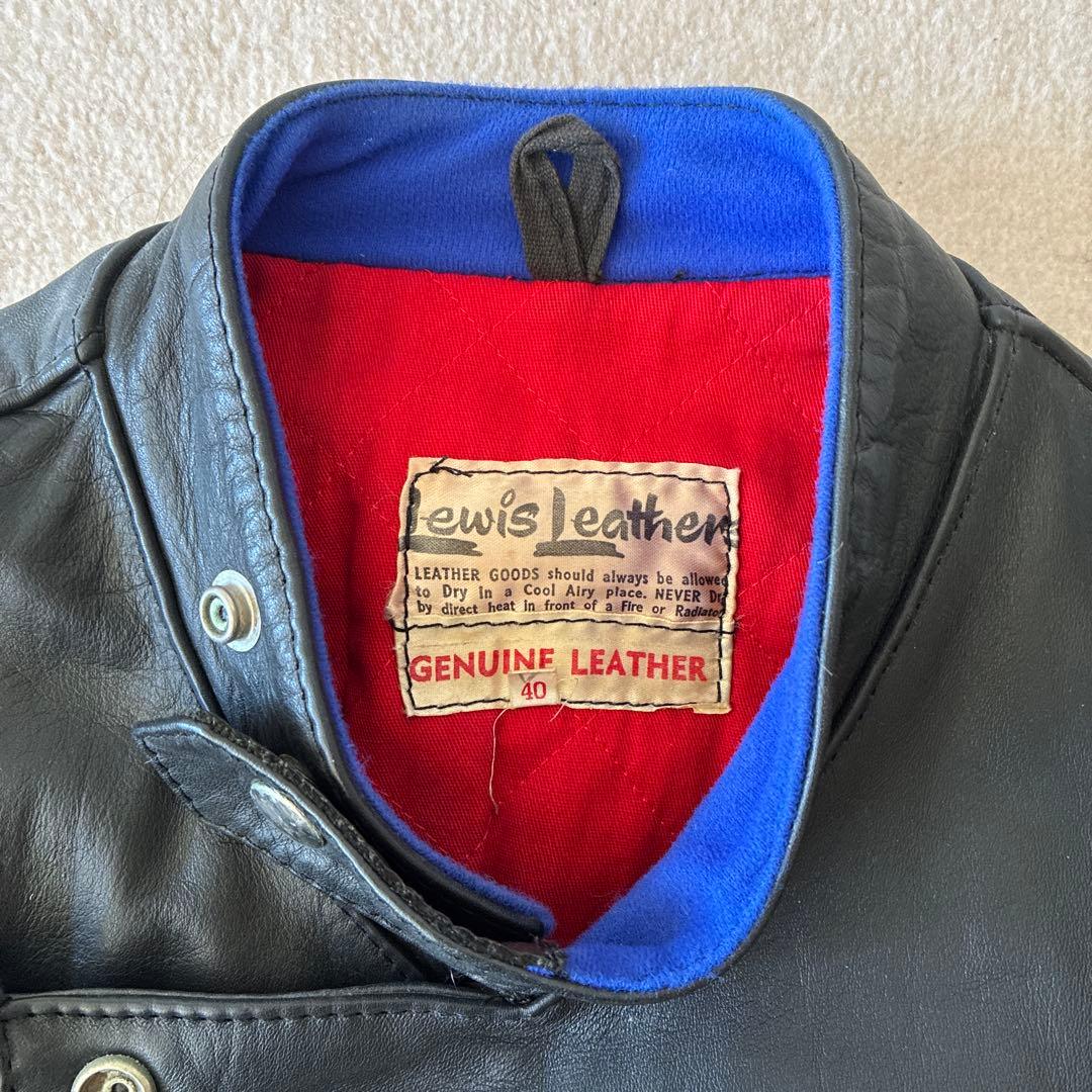 ぶ*う様 美品 ルイスレザー スーパー モンザ 70s ビンテージ