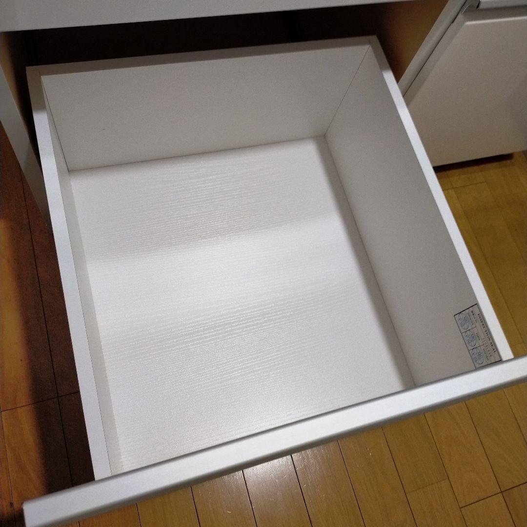 【4/8までの出品！】美品送料込み　ニトリ　キッチンボード　幅90cm　ホワイト