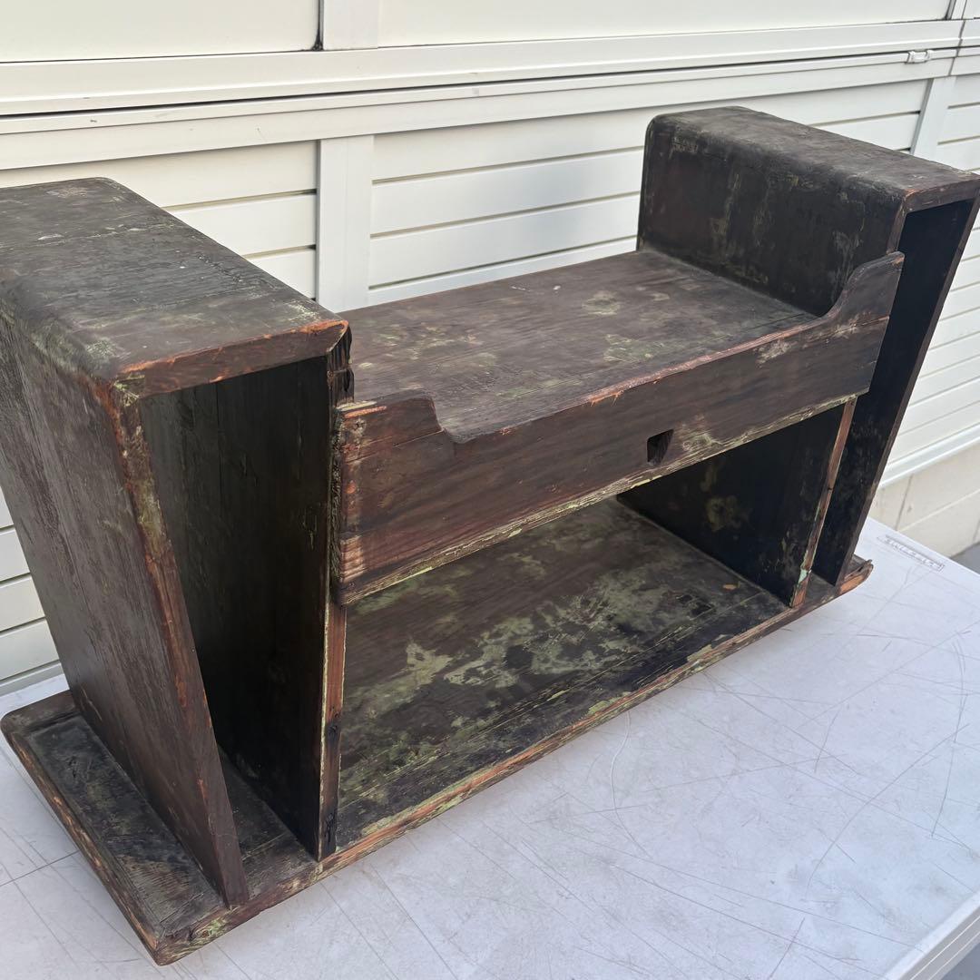 時代物■アンティーク棚■李朝箪笥 飾棚 詳細不明■