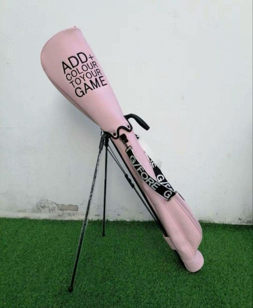 ジーフォア G/FORE ゴルフラウンドバッグ セルフスタンドバッグ ピンク