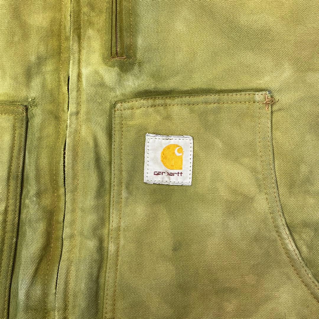 Carhartt フード付デトロイトジャケット　モスグリーン　XL