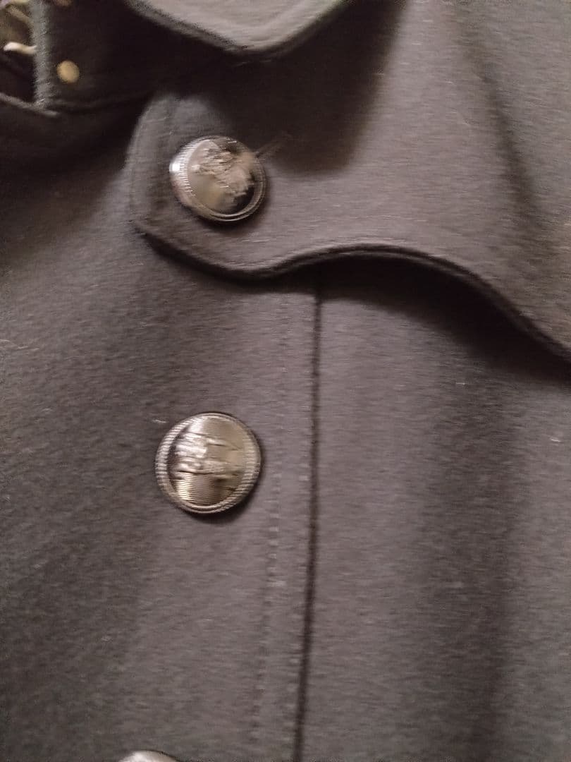最終★BURBERRY★BLACKLABEL★メンズコート黒　ブラックレーベル