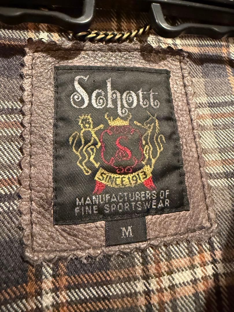Schott ショットのシングルライダース