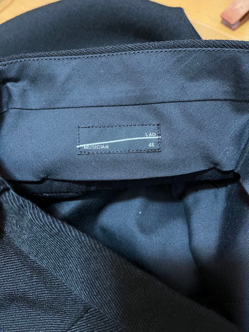 スーツ LAD MUSICIAN 2TUCK WIDE SLACKS 2218-577