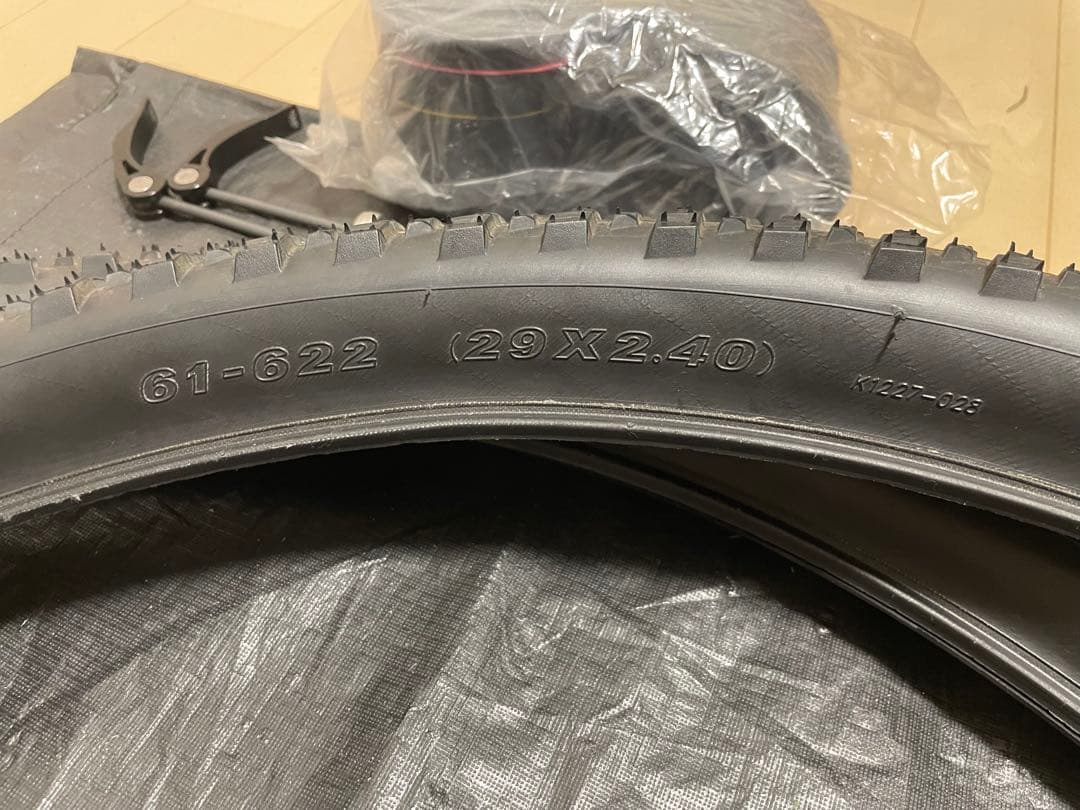 【美品】Syncros 29インチ MTBホイールセット タイヤ・QR付