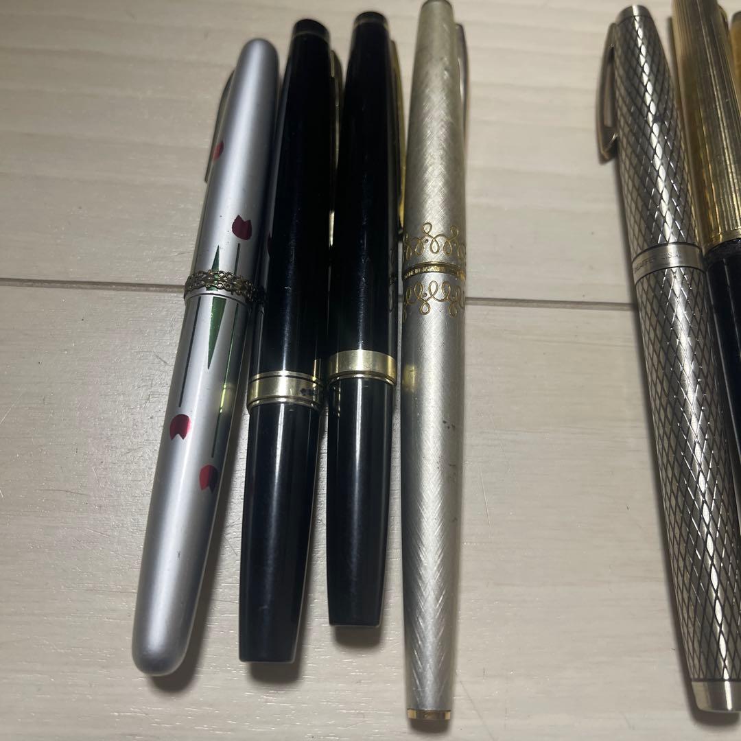 万年筆 10点セット まとめ ペン先 18K 14K 585 750