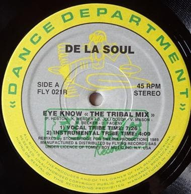 洋楽 DE LA SOUL/EYE KNOW (REMIX)